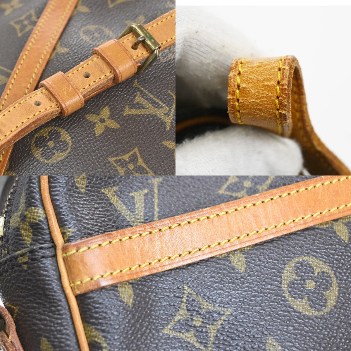 LOUIS VUITTON Trocadero 24 Shoulder Bag Monogram Leather Brown M51276 34CA803