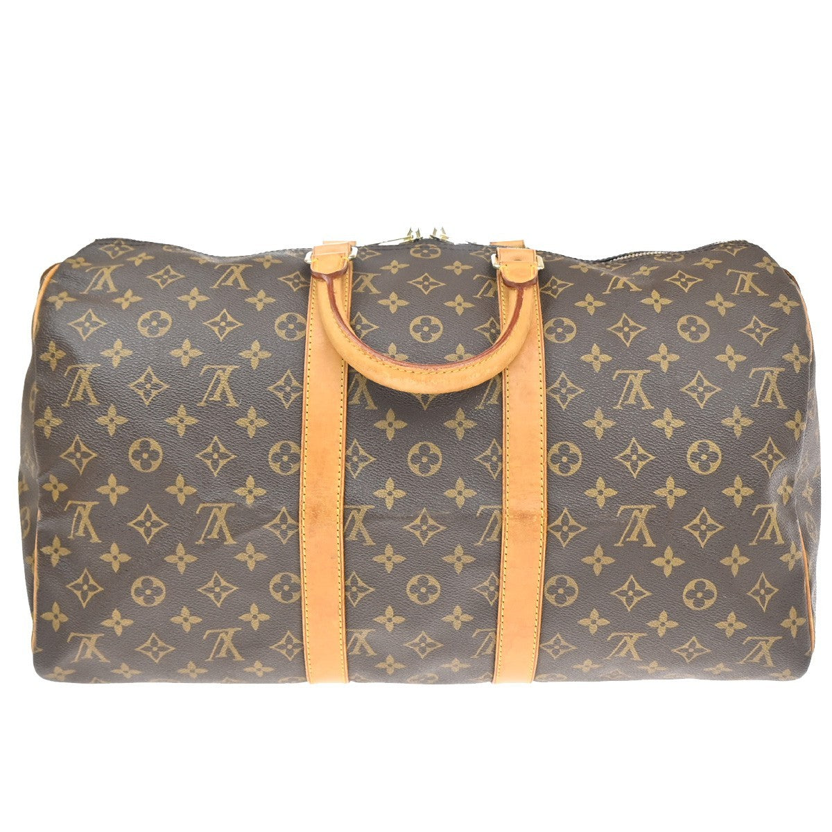 LOUIS VUITTON Keepall 45 Travel Hand Bag Monogram Leather Brown M41428 96YJ208
