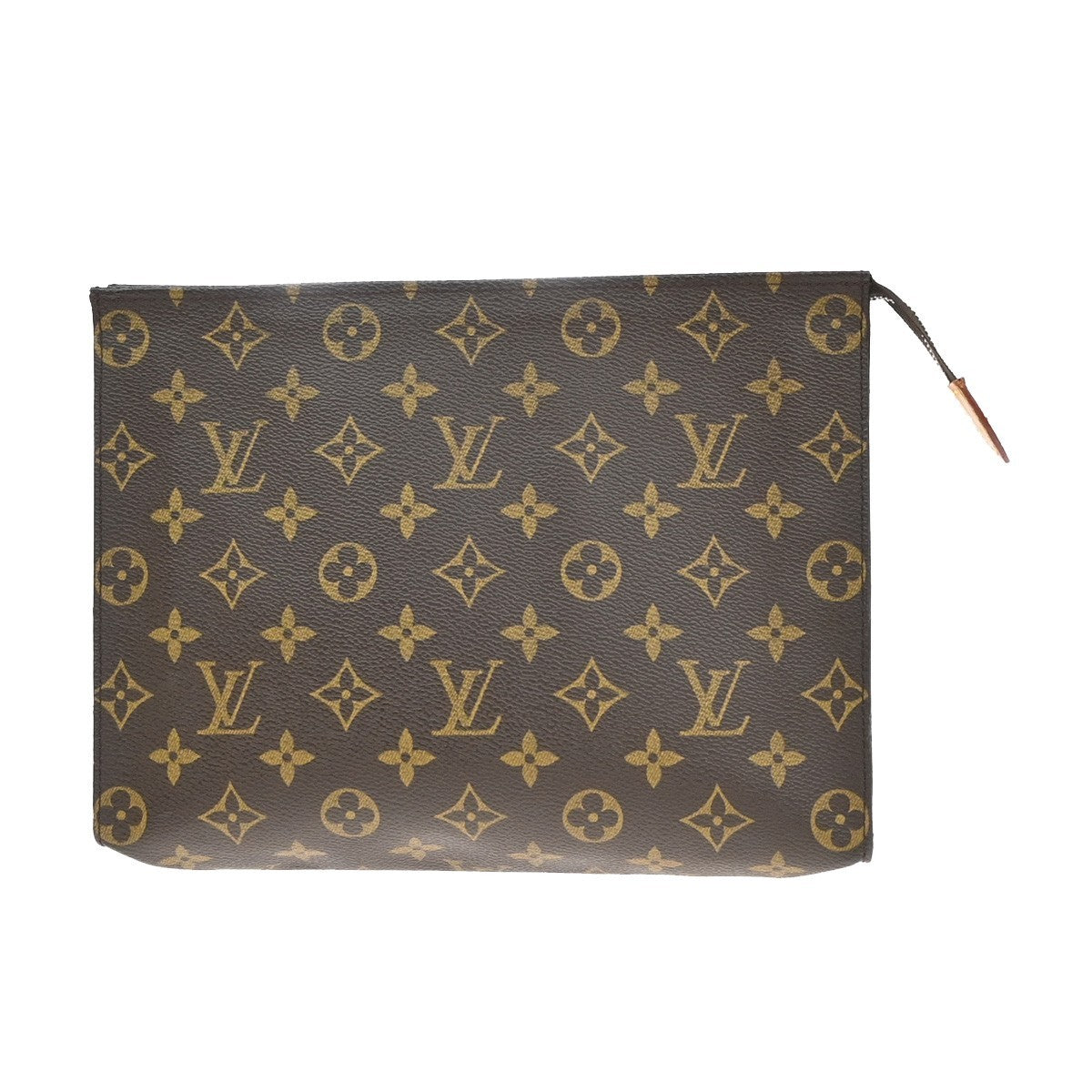LOUIS VUITTON Poche Toilette 26 Clutch Hand Bag Monogram Leather M47542 67EG006