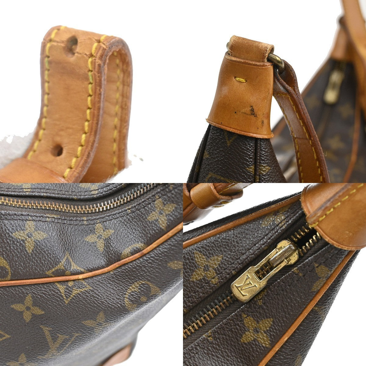 LOUIS VUITTON Boulogne 35 Shoulder Bag Monogram Leather Brown M51260 82KC457