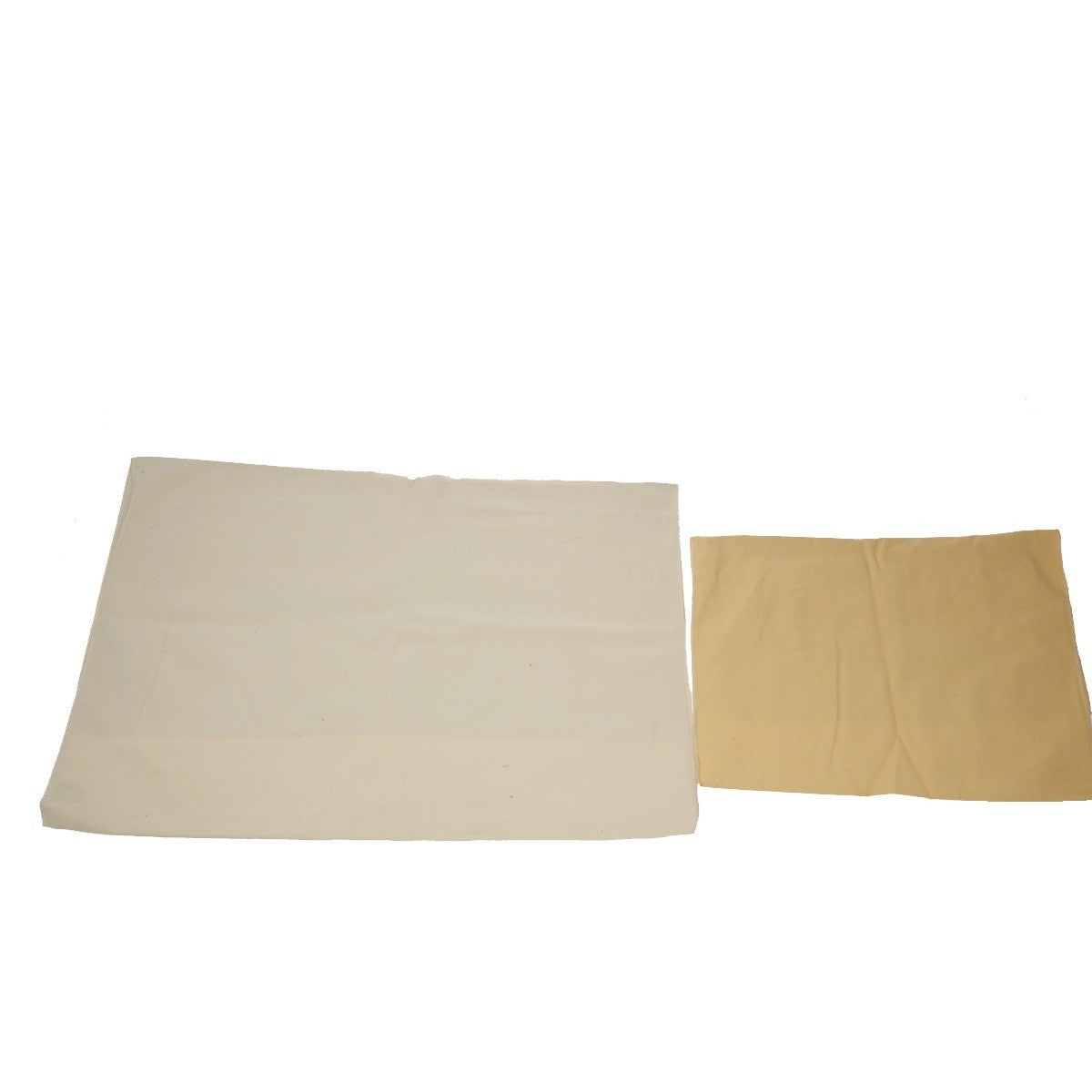 LOUIS VUITTON Logo 10 Set Drawstring Dust Bag Canvas Cotton Beige Brown 09YH866