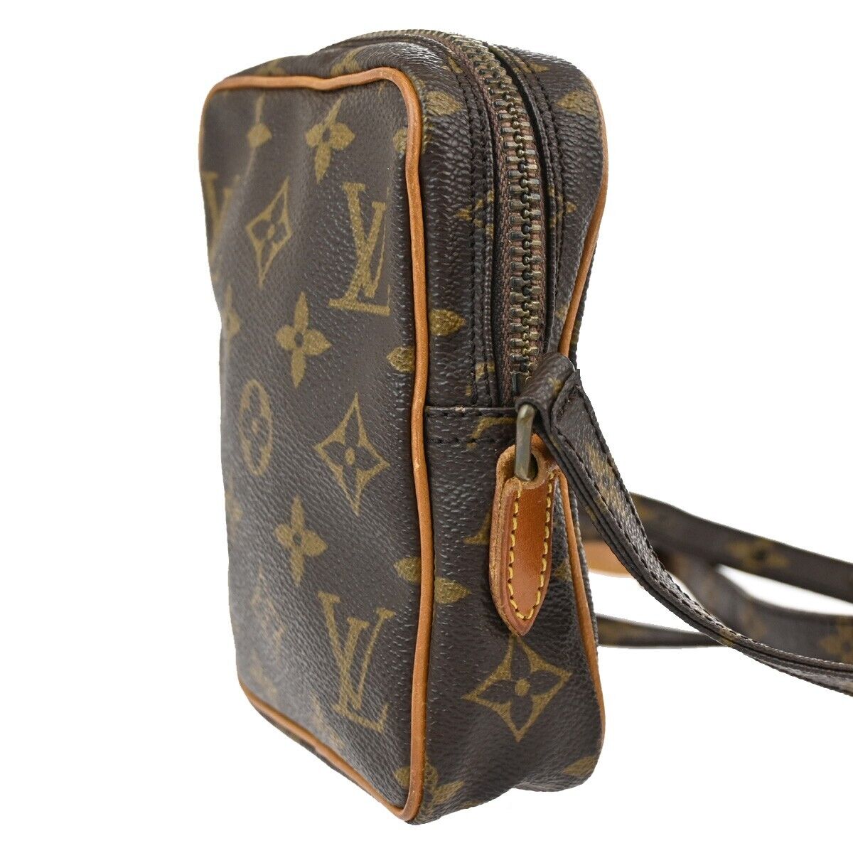 LOUIS VUITTON Mini Danube Shoulder Bag Monogram Leather BN France M45268 89FA465
