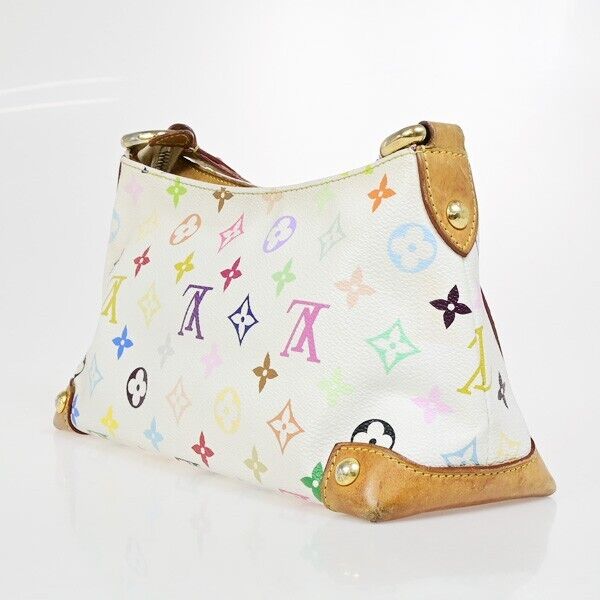 LOUIS VUITTON Eliza Shoulder Bag Monogram Multi Leather White M40098 96EB600