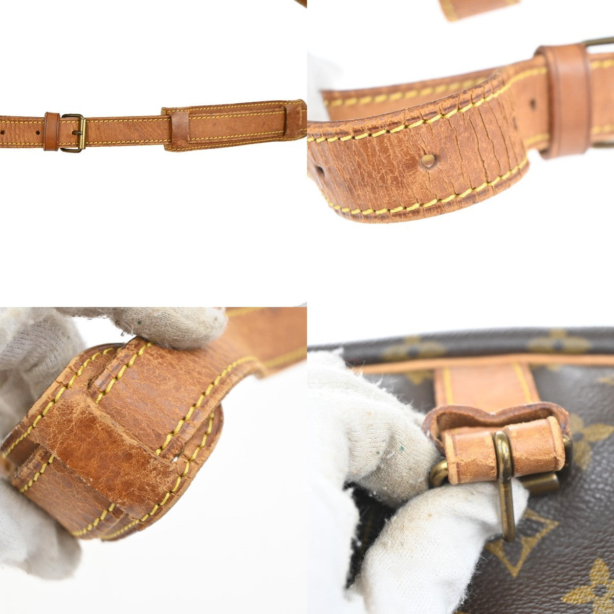 LOUIS VUITTON Saumur 35 Shoulder Bag Monogram Leather BN France M42254 31MA327