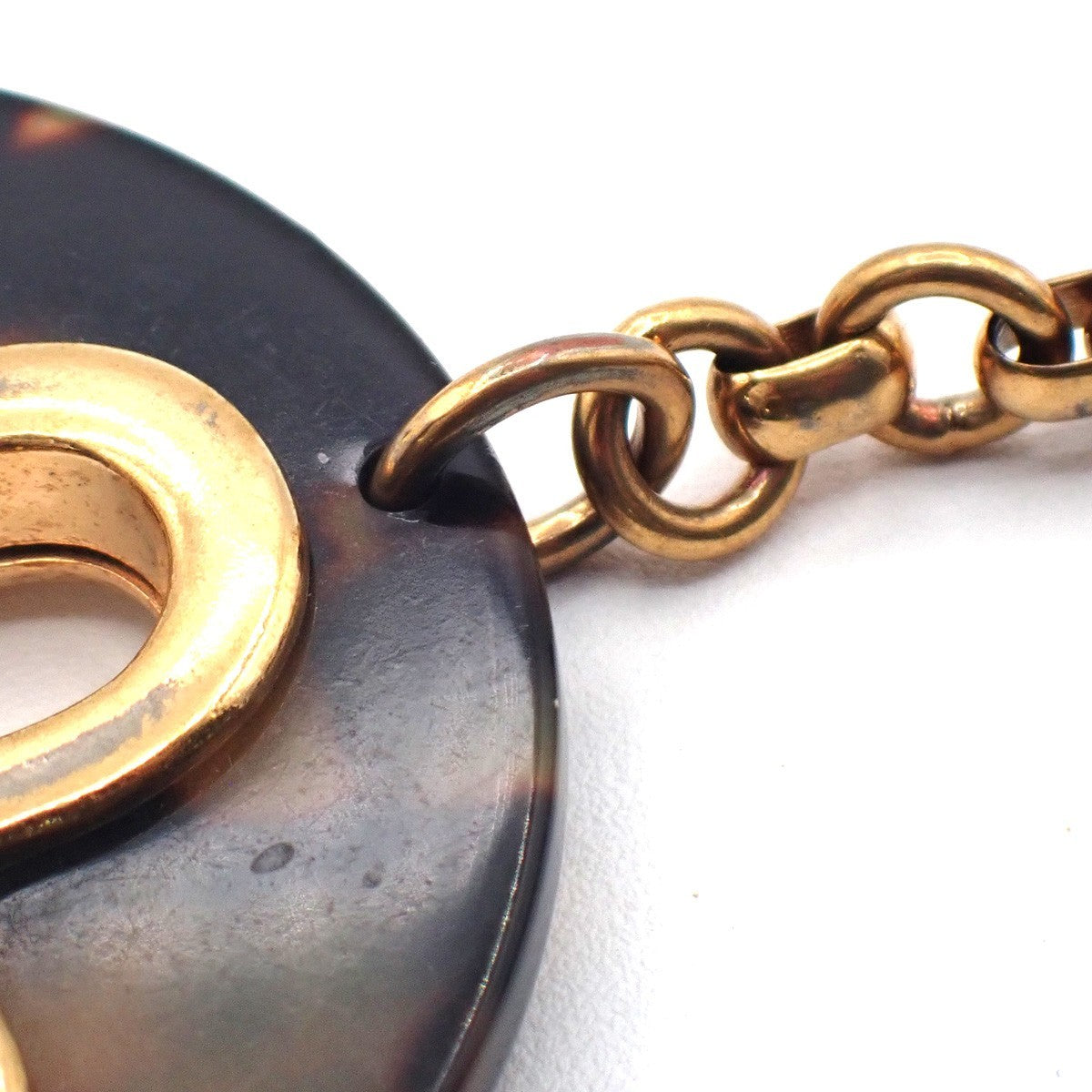 LOUIS VUITTON Bijou Sack Ansores Charm Key Chain Brown M65087 65KD030