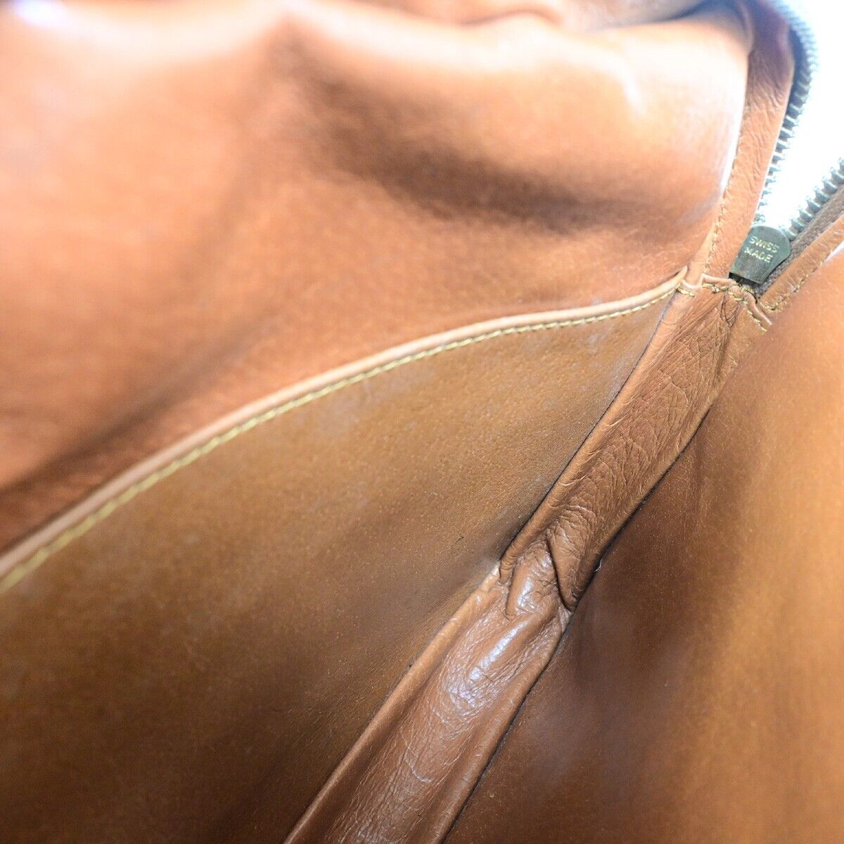 LOUIS VUITTON Pochette Sport Clutch Shoulder Bag Monogram Leather Brown 61EB425