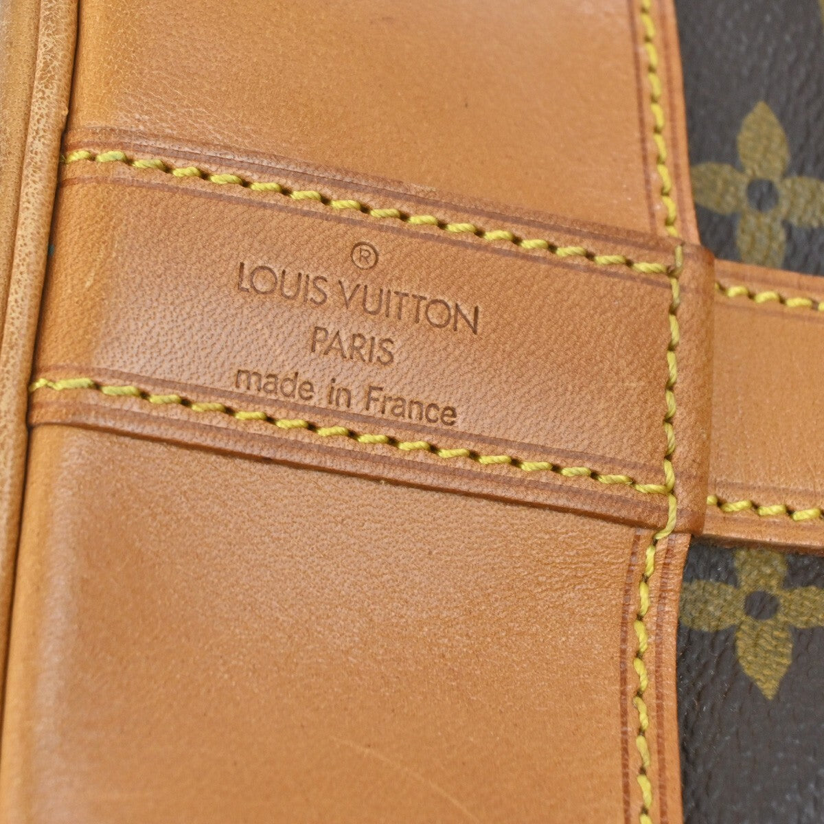 LOUIS VUITTON LV Randonnee PM Shoulder Bag Monogram Leather Brown M42243 99EE238