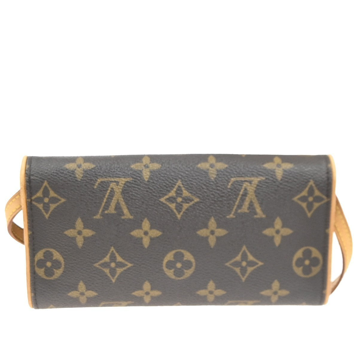 LOUIS VUITTON Pochette Twin PM 2Way Shoulder Clutch Bag Monogram M51854 80MA553