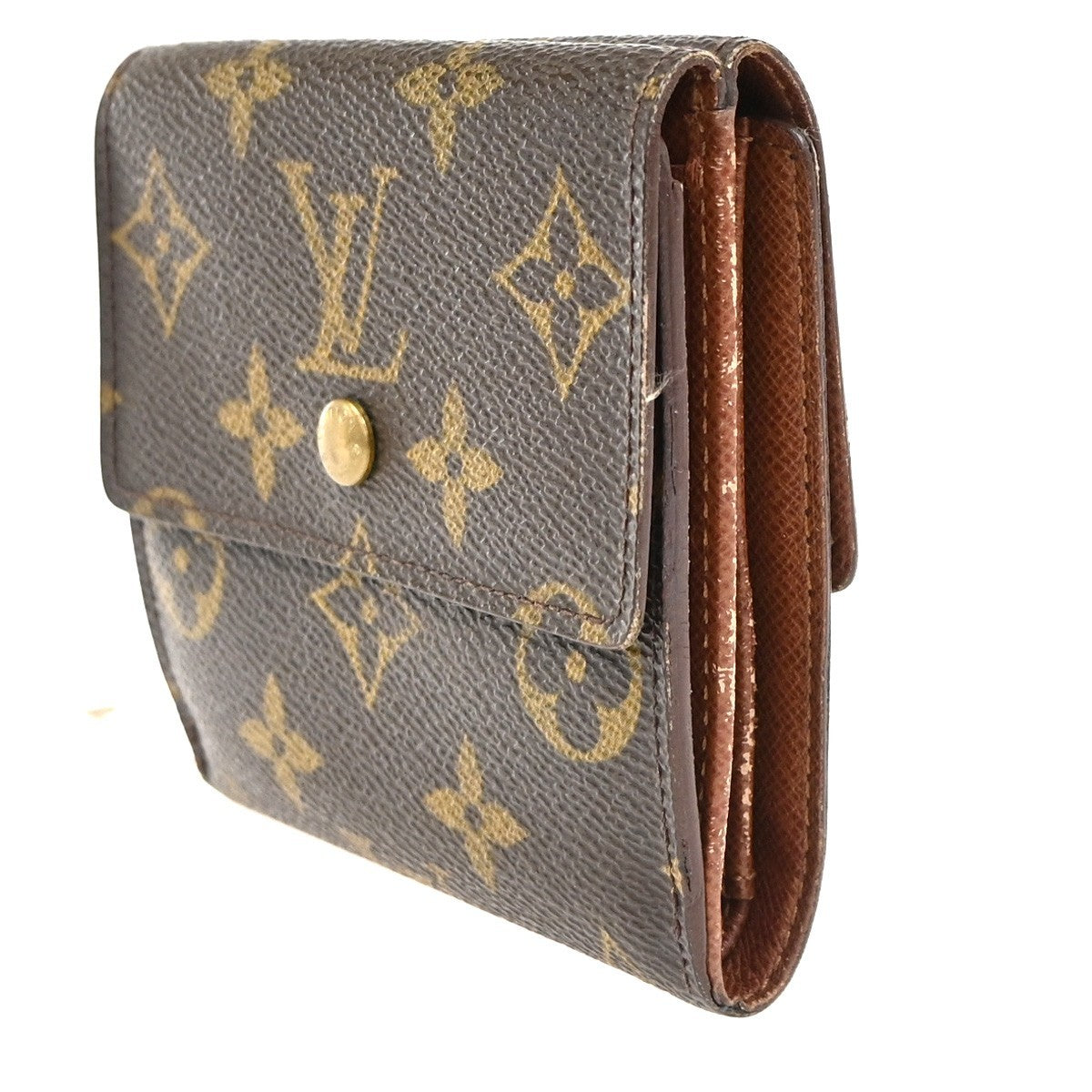 LOUIS VUITTON Porte Monnaie Billet Carte Credit Wallet Monogram M61652 07KC326