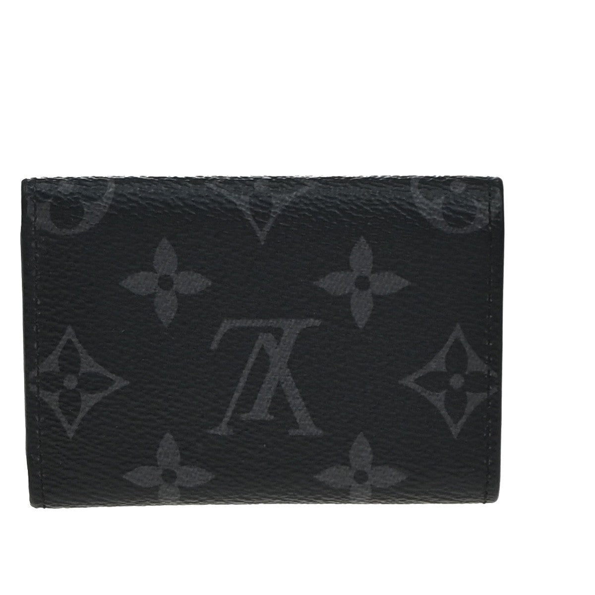 LOUIS VUITTON Discovery Compact Wallet Monogram Eclipse Reverse M45417 36KP206