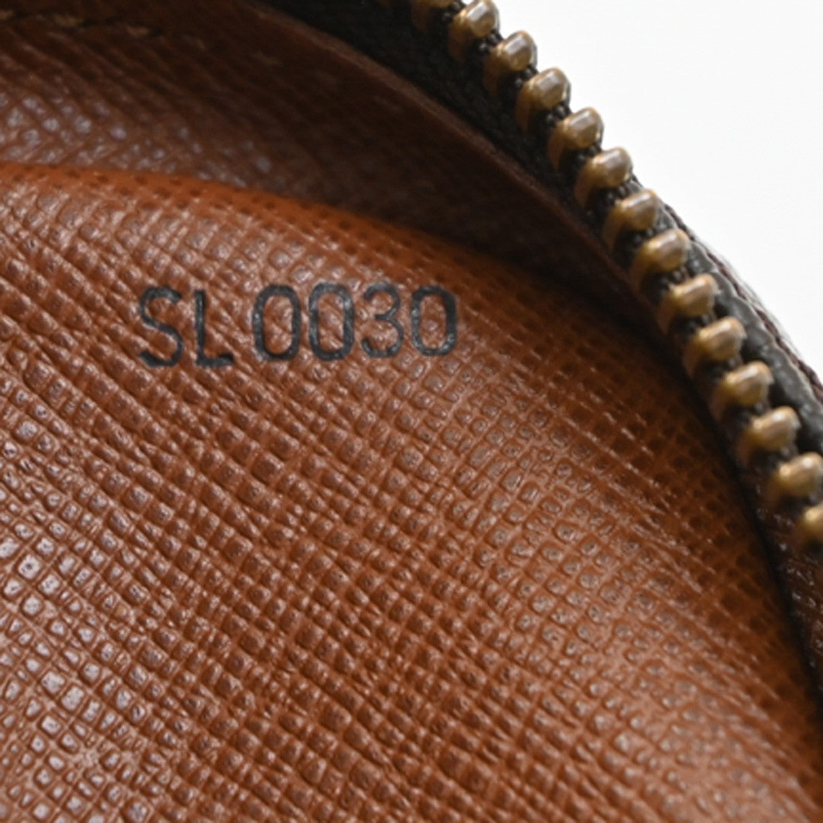 LOUIS VUITTON Danube Shoulder Bag Monogram Leather Brown France M45266 31PA032