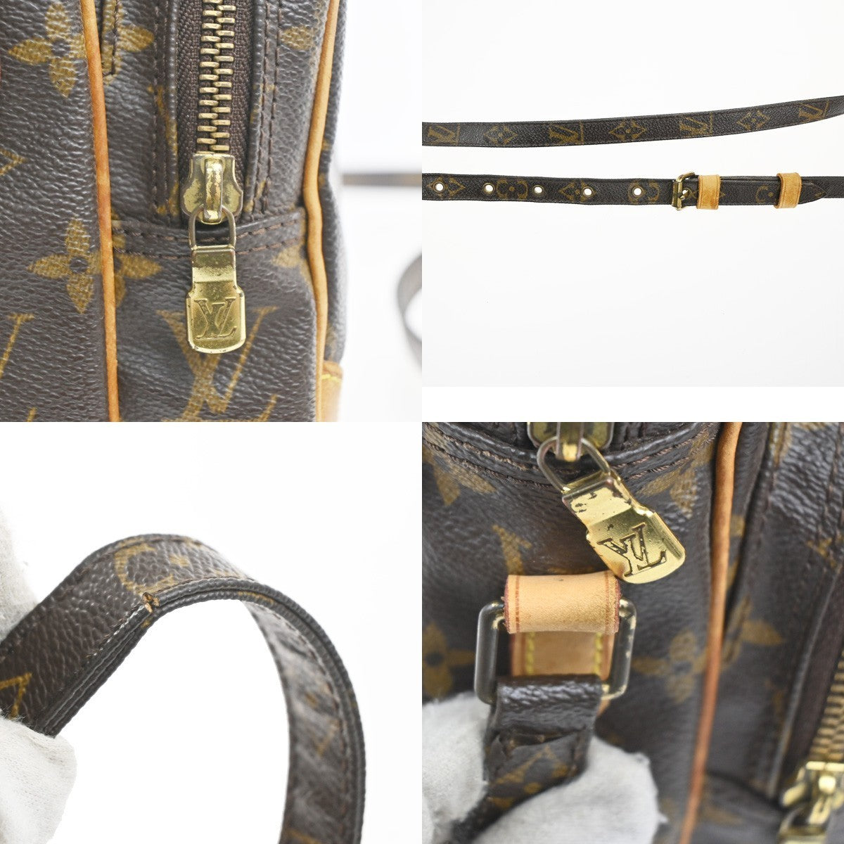 LOUIS VUITTON Amazon Crossbody Shoulder Bag Monogram Leather BN M45236 73MA314