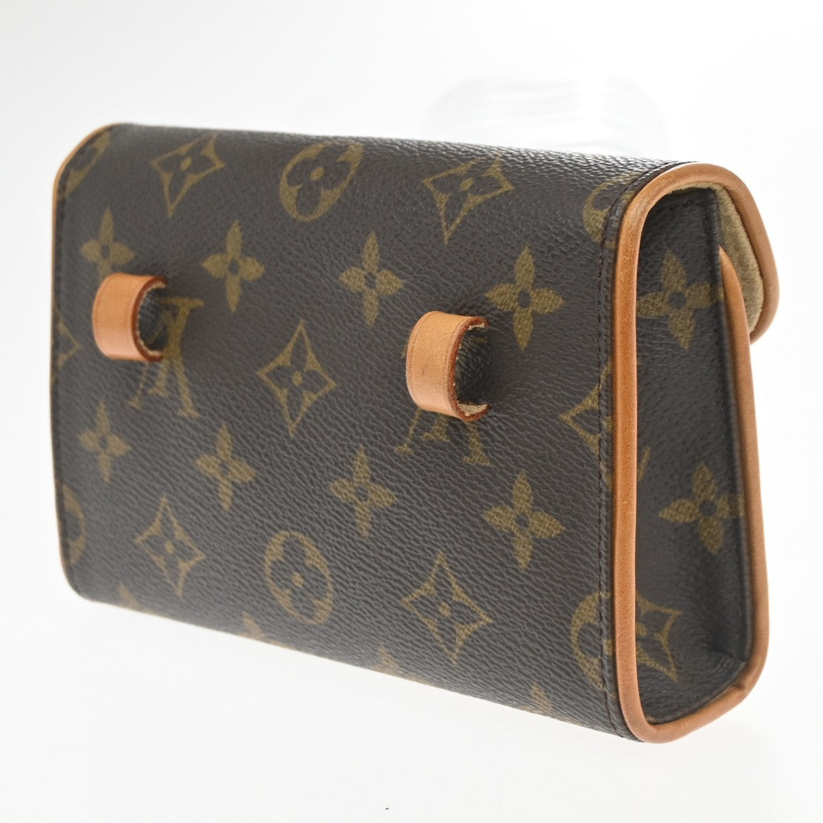 LOUIS VUITTON Pochette Florentine Bum Bag Monogram Leather Brown M51855 76CA737