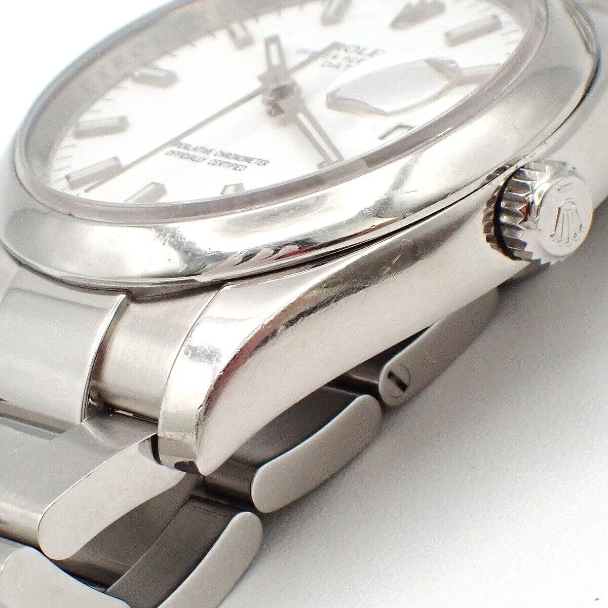 ROLEX Oyster Perpetual Date Watch 115200 Automatic Stainless Steel SR 932RK556