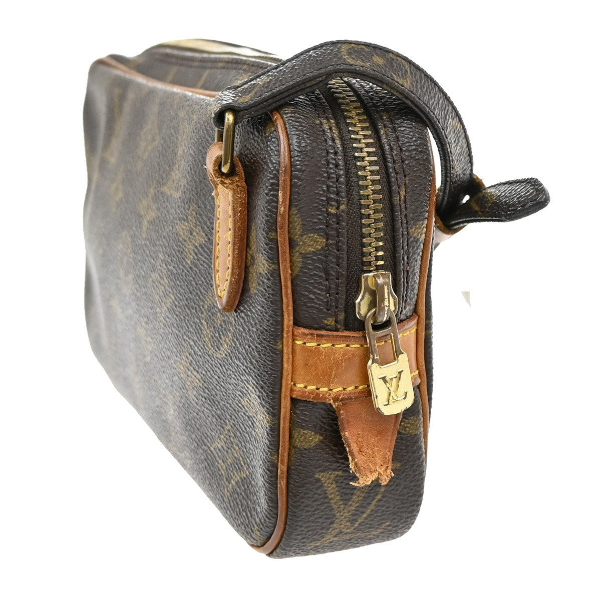 LOUIS VUITTON Marly Bandouliere Shoulder Bag Monogram Leather BN M51828 62AA074