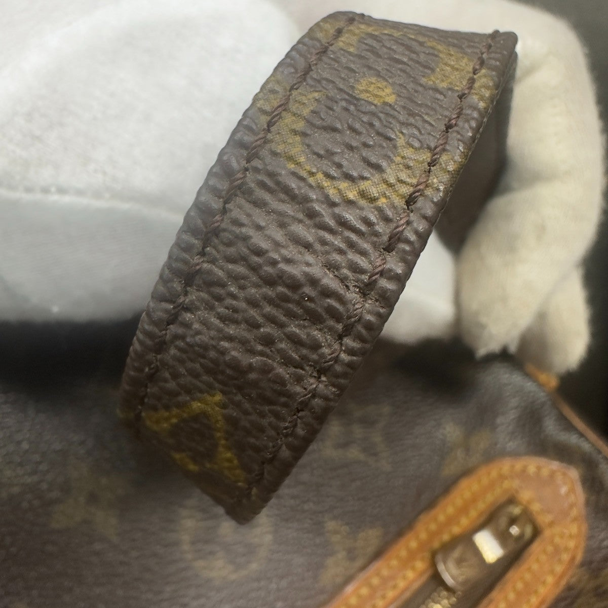 LOUIS VUITTON Marly Dragonne GM Clutch Hand Bag Monogram Brown M51825 67KC558