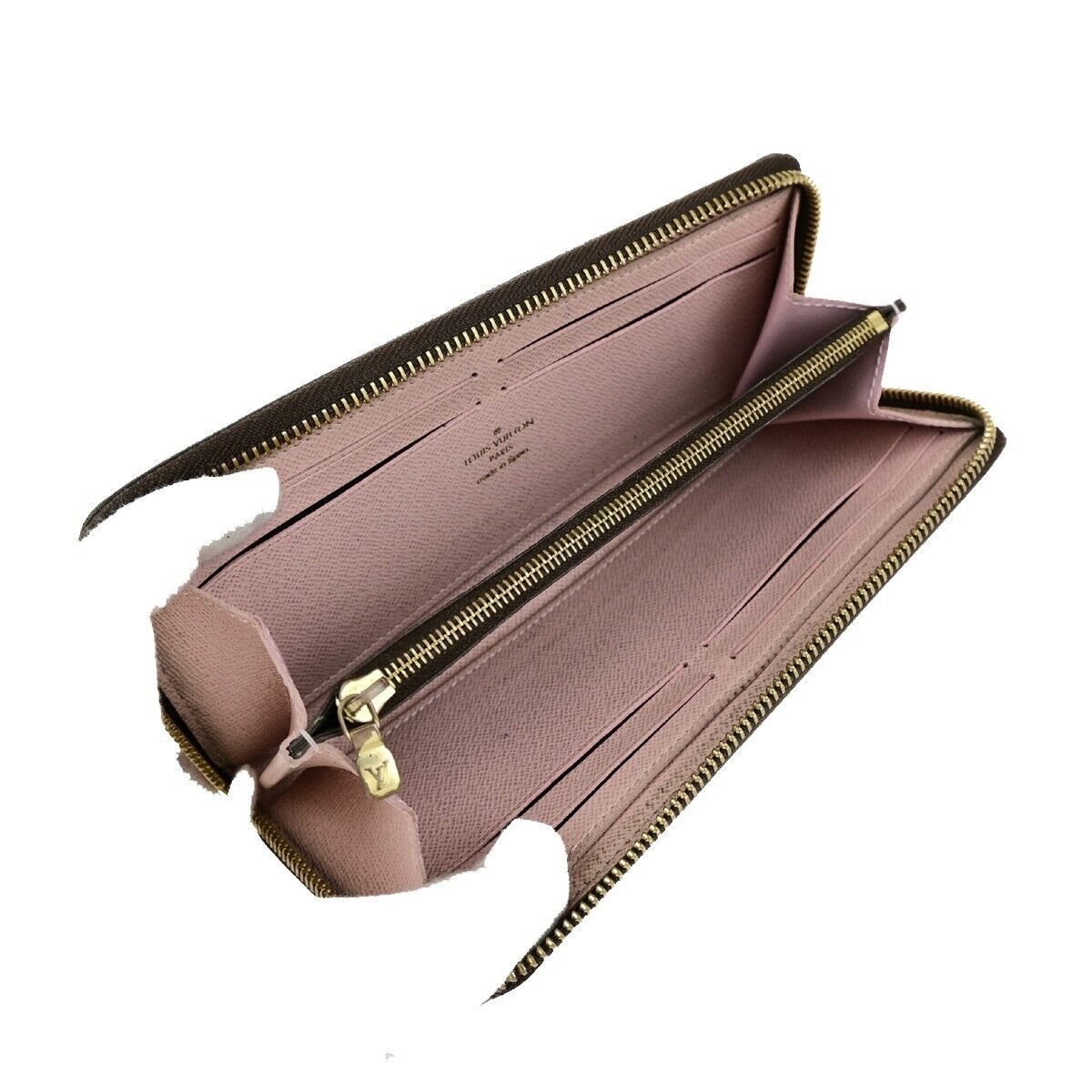 LOUIS VUITTON Portefeuille Clemence Long Wallet Damier Ebene BN N41626 33ED366