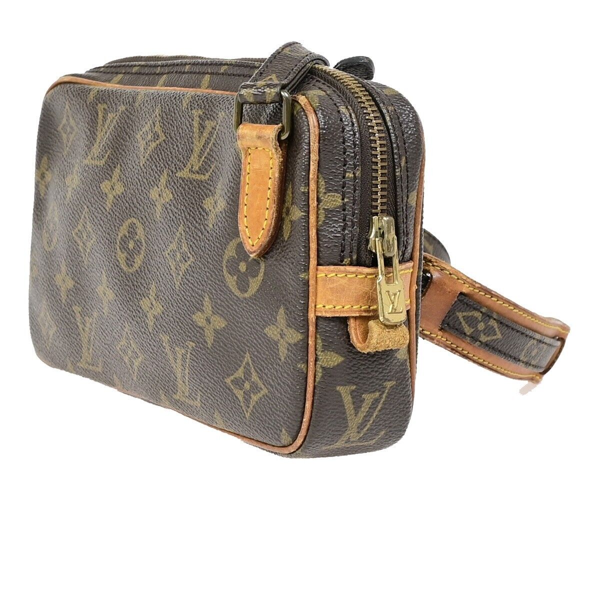 LOUIS VUITTON Marly Bandouliere Shoulder Bag Monogram Leather BN M51828 35EB104