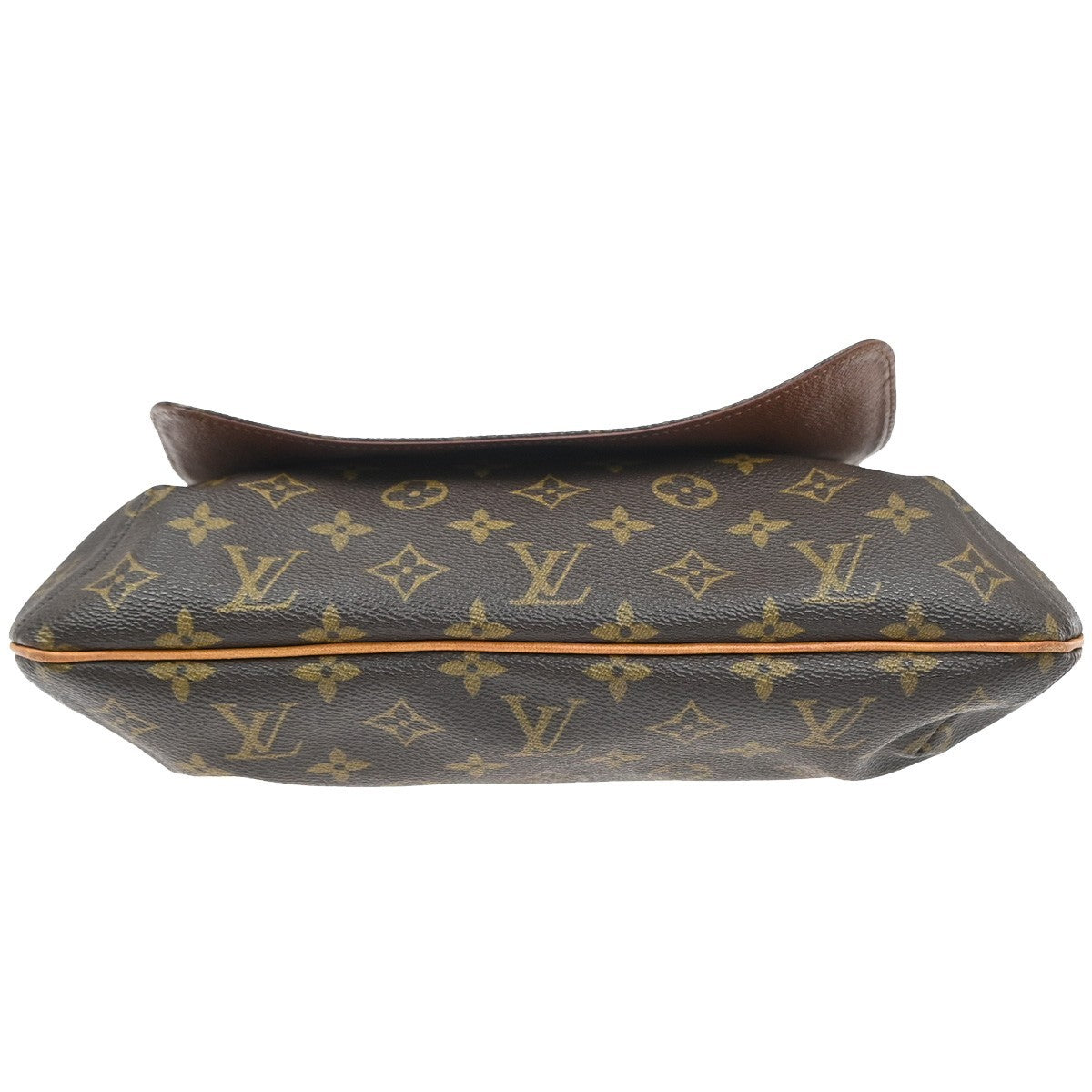LOUIS VUITTON Musette Shoulder Bag Monogram Leather Brown France M51256 82KP595