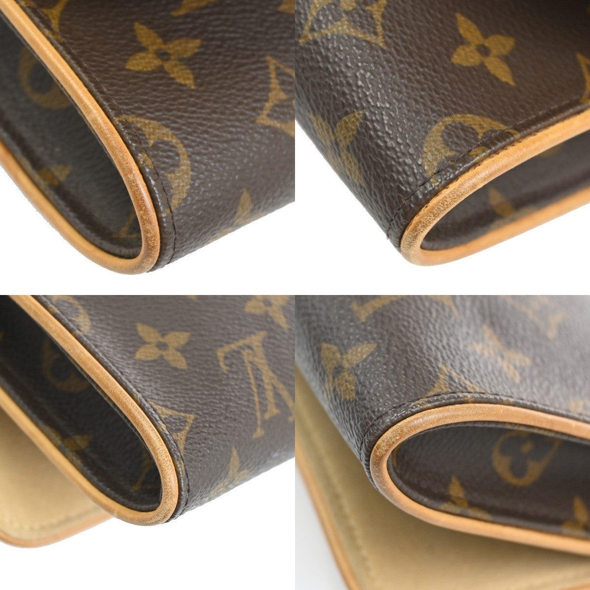 LOUIS VUITTON Pochette Twin GM 2Way Shoulder Bag Monogram Brown M51852 89TA604