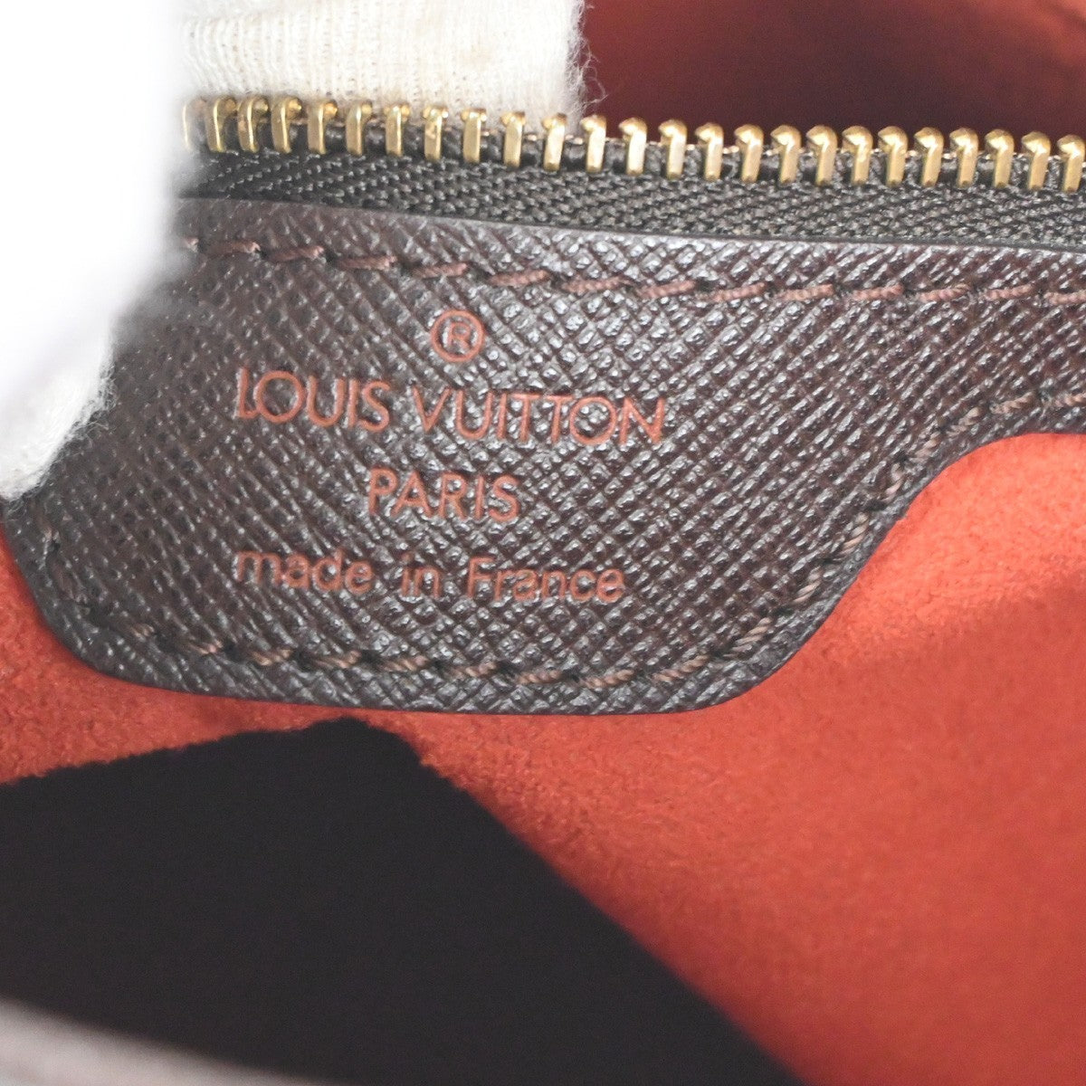 LOUIS VUITTON Marais Shoulder Bag Damier Ebene Leather BN N42240 France 70TA546