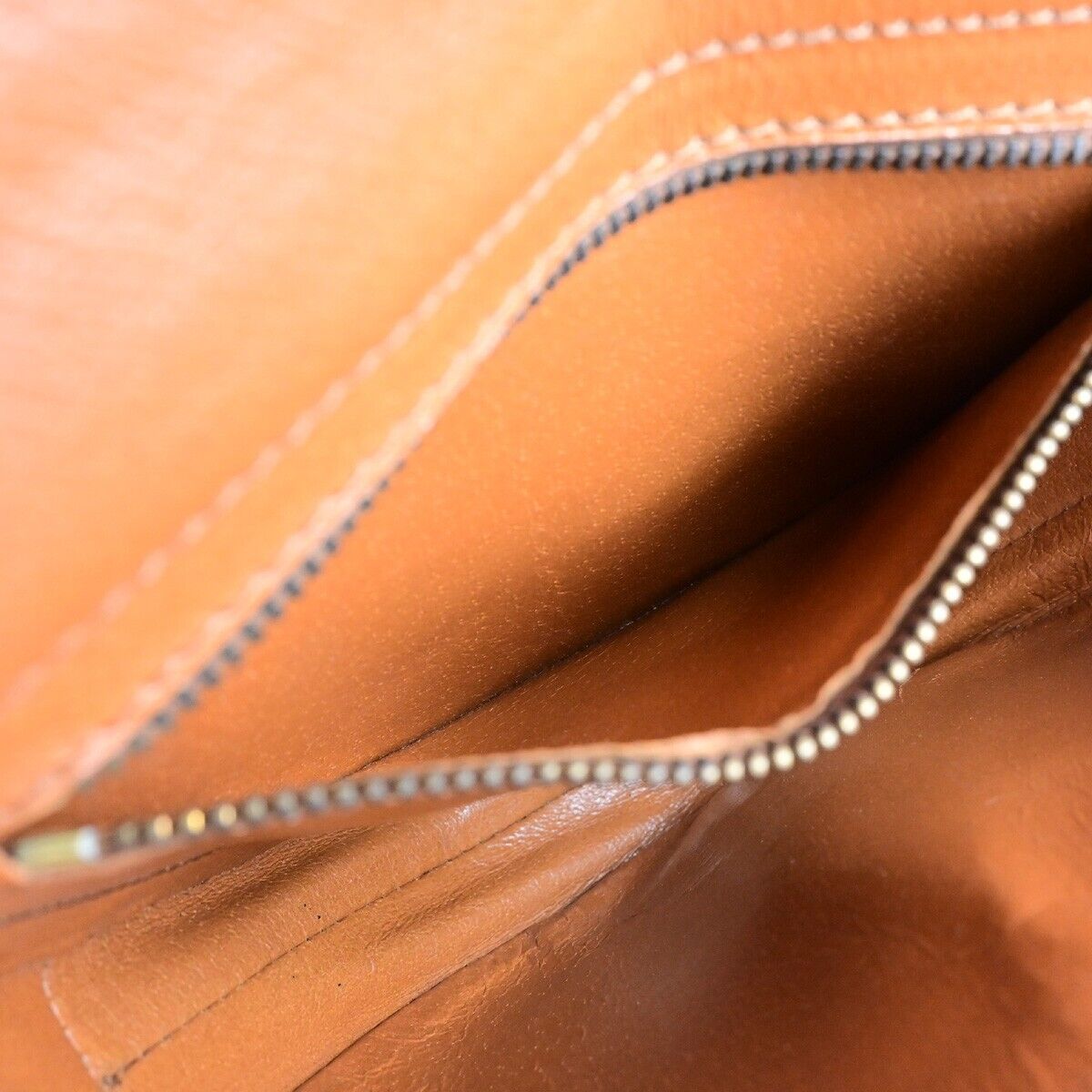 LOUIS VUITTON Chantilly PM Shoulder Bag Monogram Leather Brown M51234 62EC997