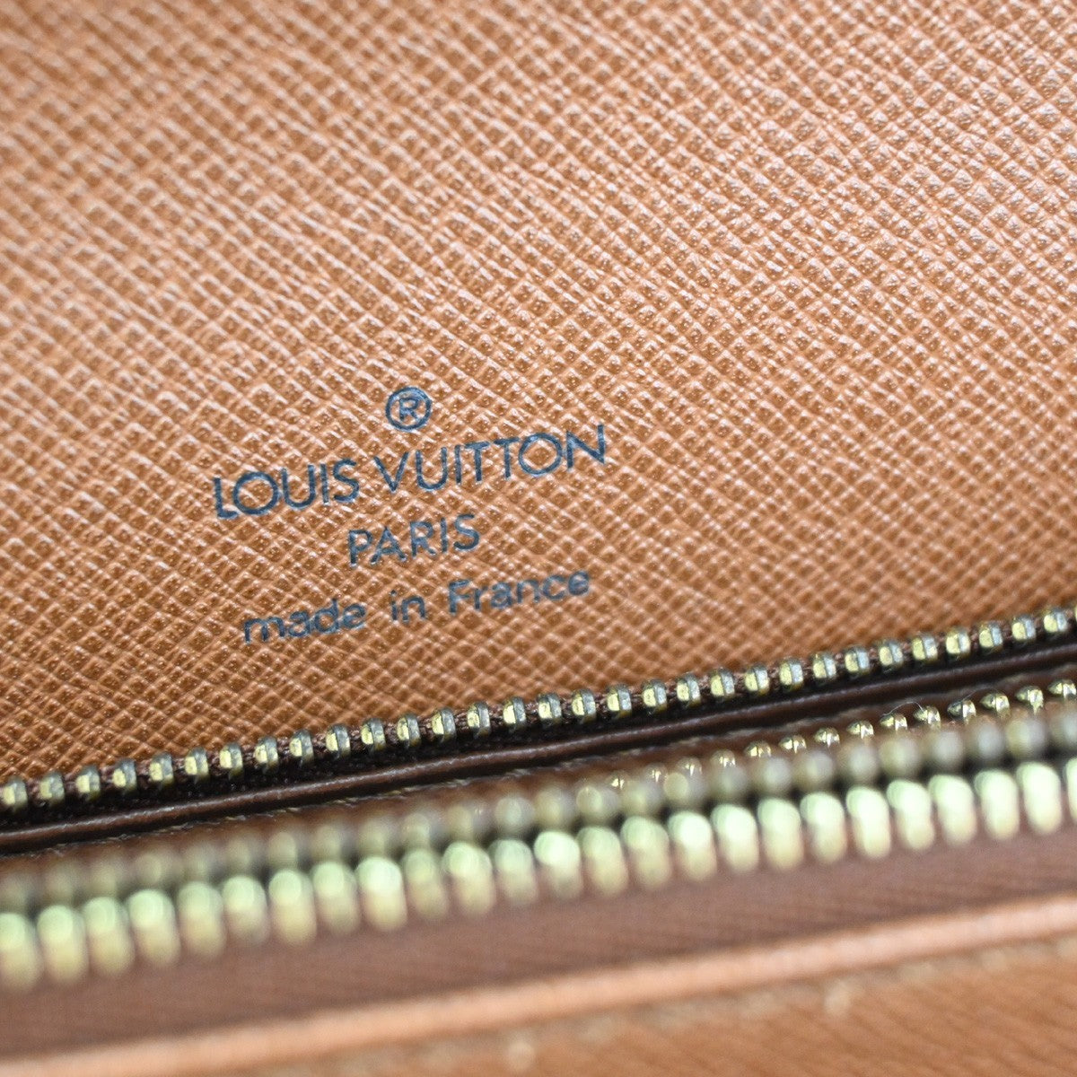 LOUIS VUITTON Concorde Hand Bag Monogram Leather Brown France M51190 98KC745