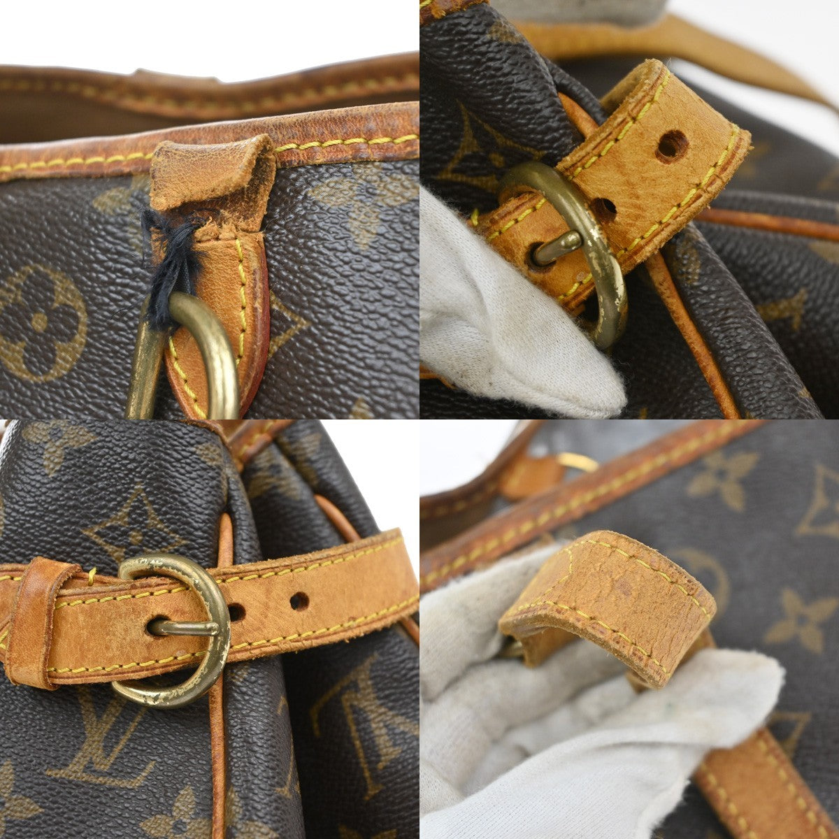 LOUIS VUITTON Batignolles Horizontal Shoulder Bag Monogram Brown M51154 30SA018
