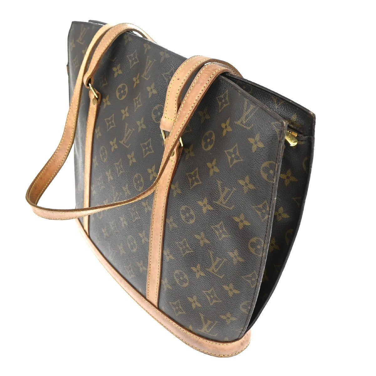 LOUIS VUITTON BABYLONE Shoulder Bag Monogram Leather Brown U.S.A M51102 31KC403