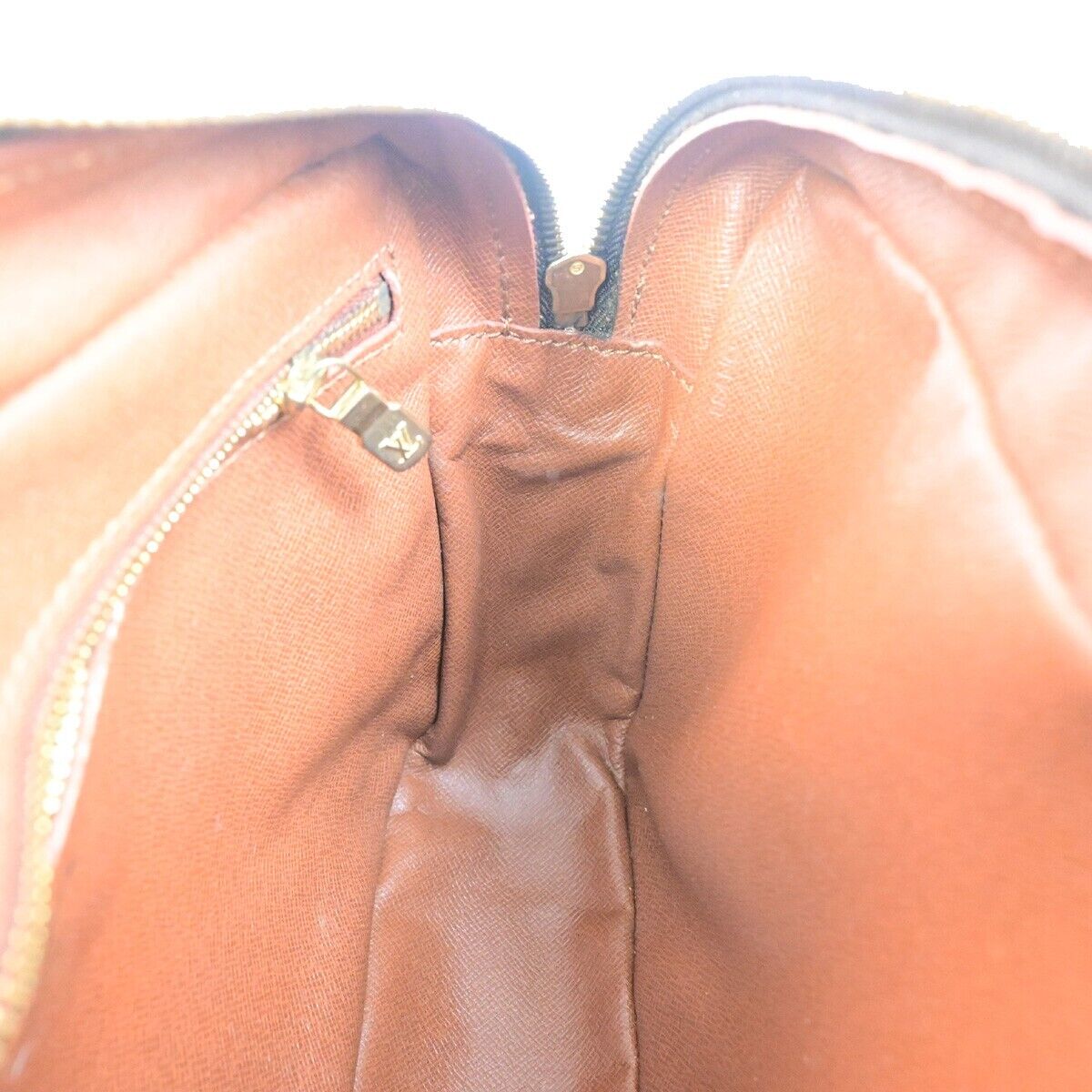 LOUIS VUITTON Trocadero 27 Shoulder Bag Monogram Leather Brown M51274 77ED035