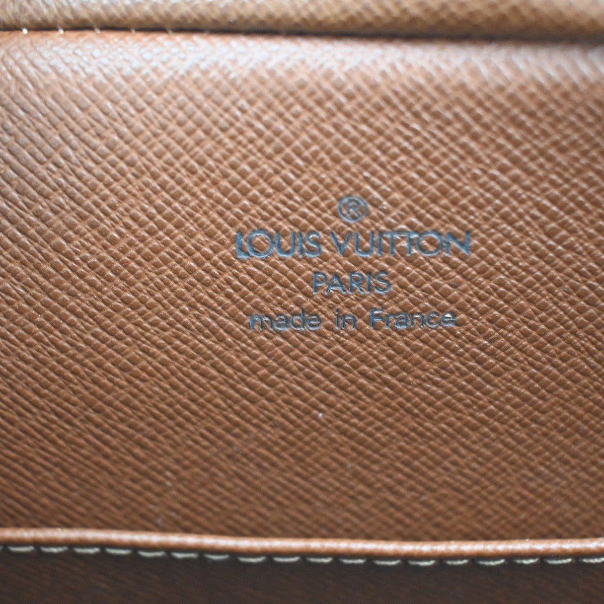 LOUIS VUITTON Cite MM Shoulder Bag Monogram Leather Brown France M51182 18YH989