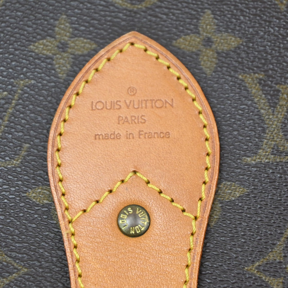 Louis Vuitton Sac Chasse Shoulder Hand Bag Monogram Leather Brown M41140 95PA019