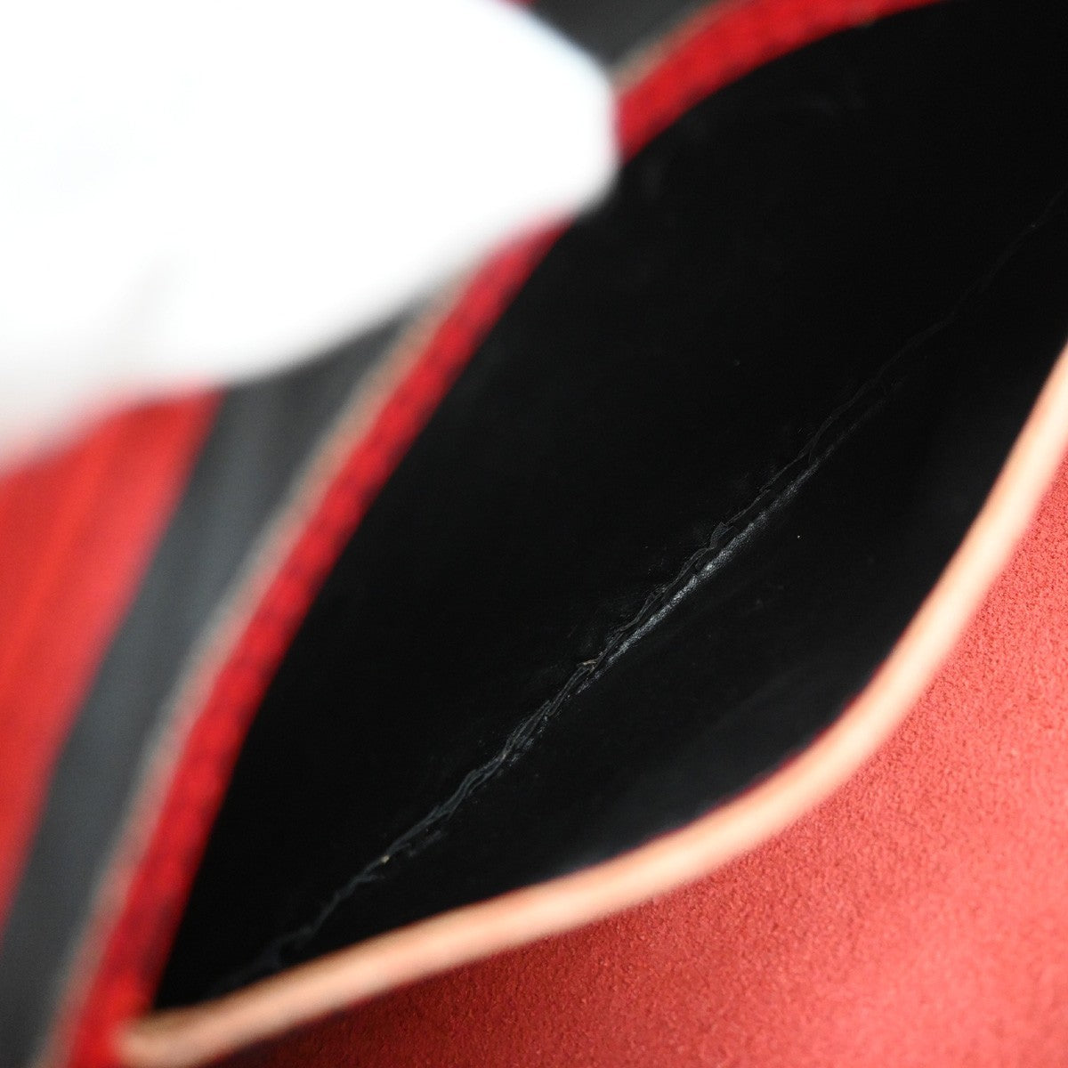 LOUIS VUITTON LV Logo Speedy 30 Travel Hand Bag Epi Leather Red M43007 70RQ073