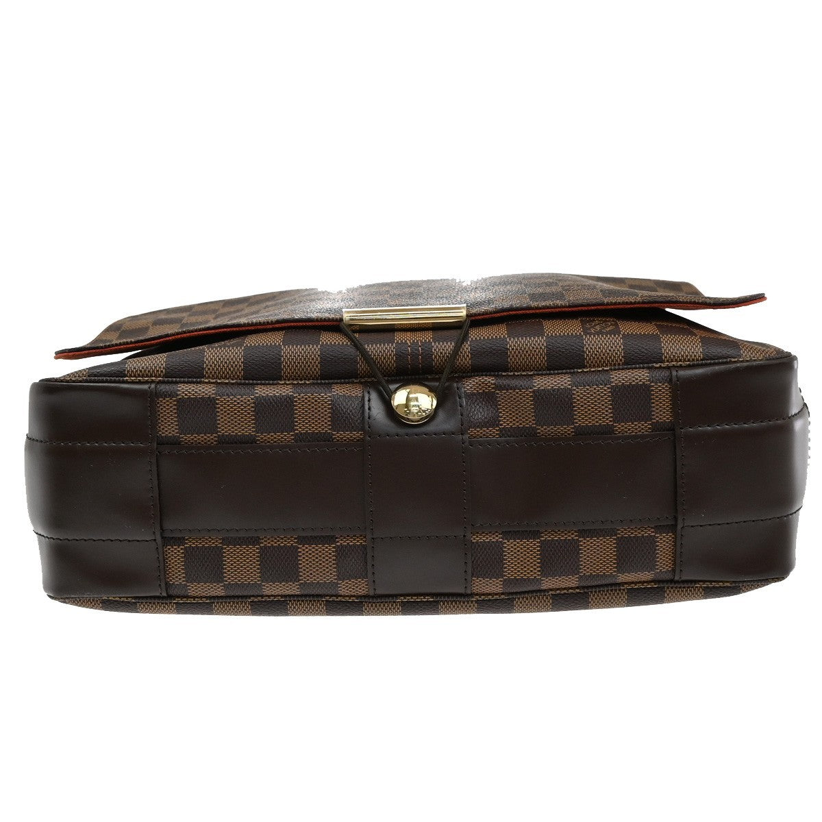 LOUIS VUITTON Bastille Shoulder Bag Damier Ebene Leather Brown N45258 25KB592