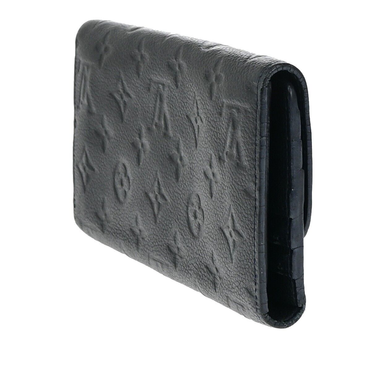 LOUIS VUITTON Virtuose Trifold Wallet Monogram Empreinte Blue M60258 88KA281