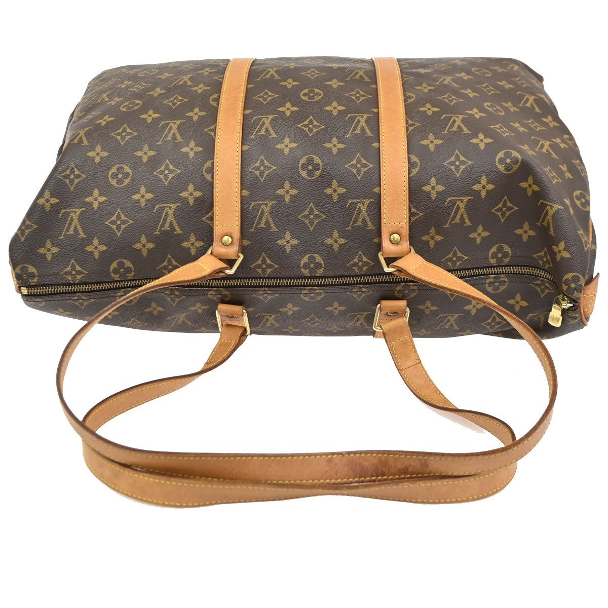 LOUIS VUITTON Flanerie 50 Shoulder Bag Monogram Leather Brown M51116 18PA061