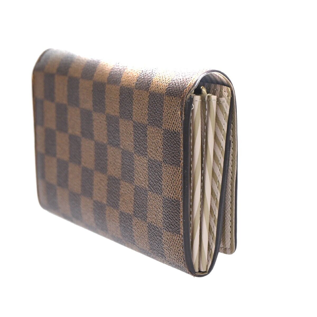 LOUIS VUITTON Portefeuille Sarah Long Bifold Wallet Damier Trunk N63179 33DA071