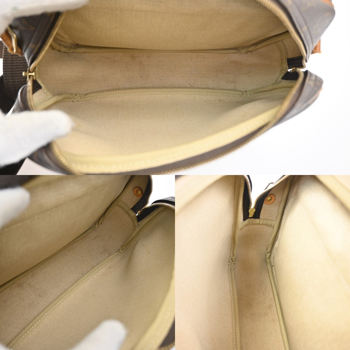 LOUIS VUITTON Reporter Crossbody Shoulder Bag Monogram Leather BN M45254 67CA923