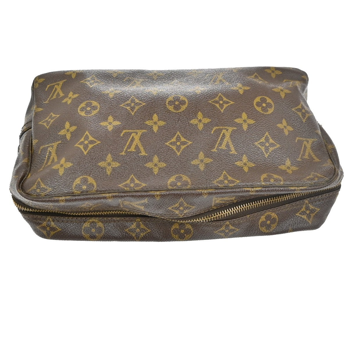 LOUIS VUITTON Trousse Toilette 28 Clutch Hand Bag Monogram Brown M47522 66MA051