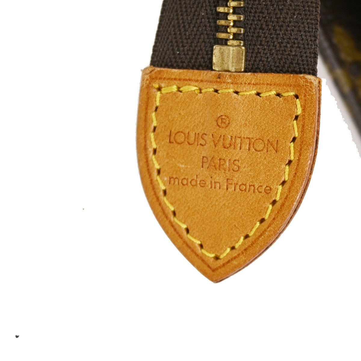 LOUIS VUITTON Poche Toilette 15 Clutch Pouch Bag Monogram Leather M47546 05KC682