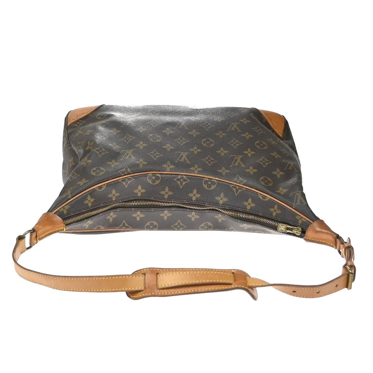 LOUIS VUITTON Boulogne 35 Shoulder Bag Monogram Leather Brown M51260 73YH997