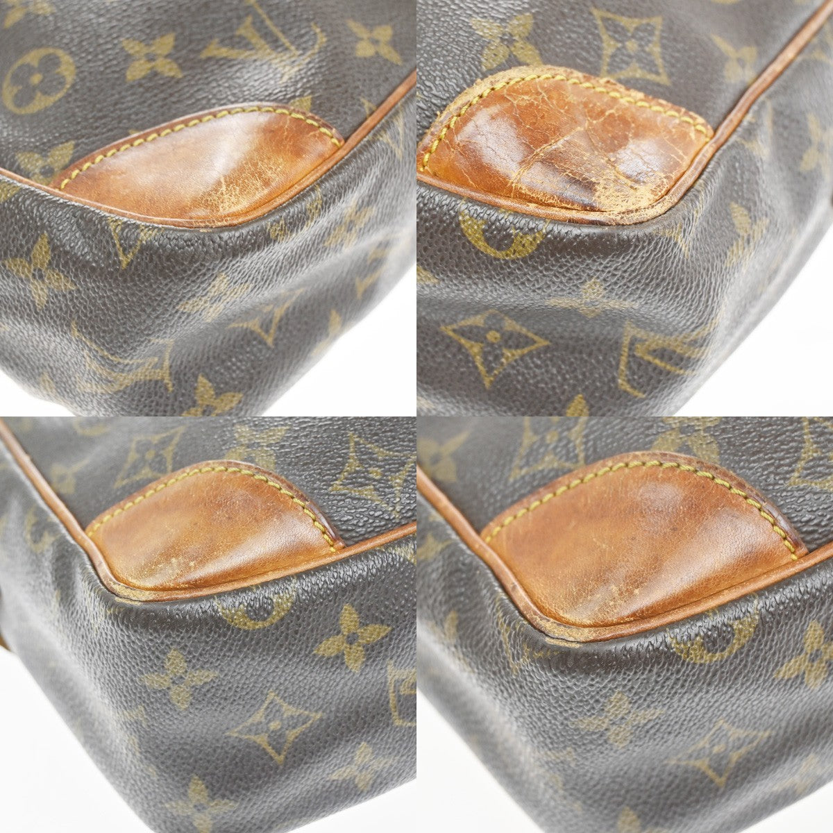 LOUIS VUITTON Trocadero 30 Shoulder Bag Monogram Leather Brown M51272 30CA797