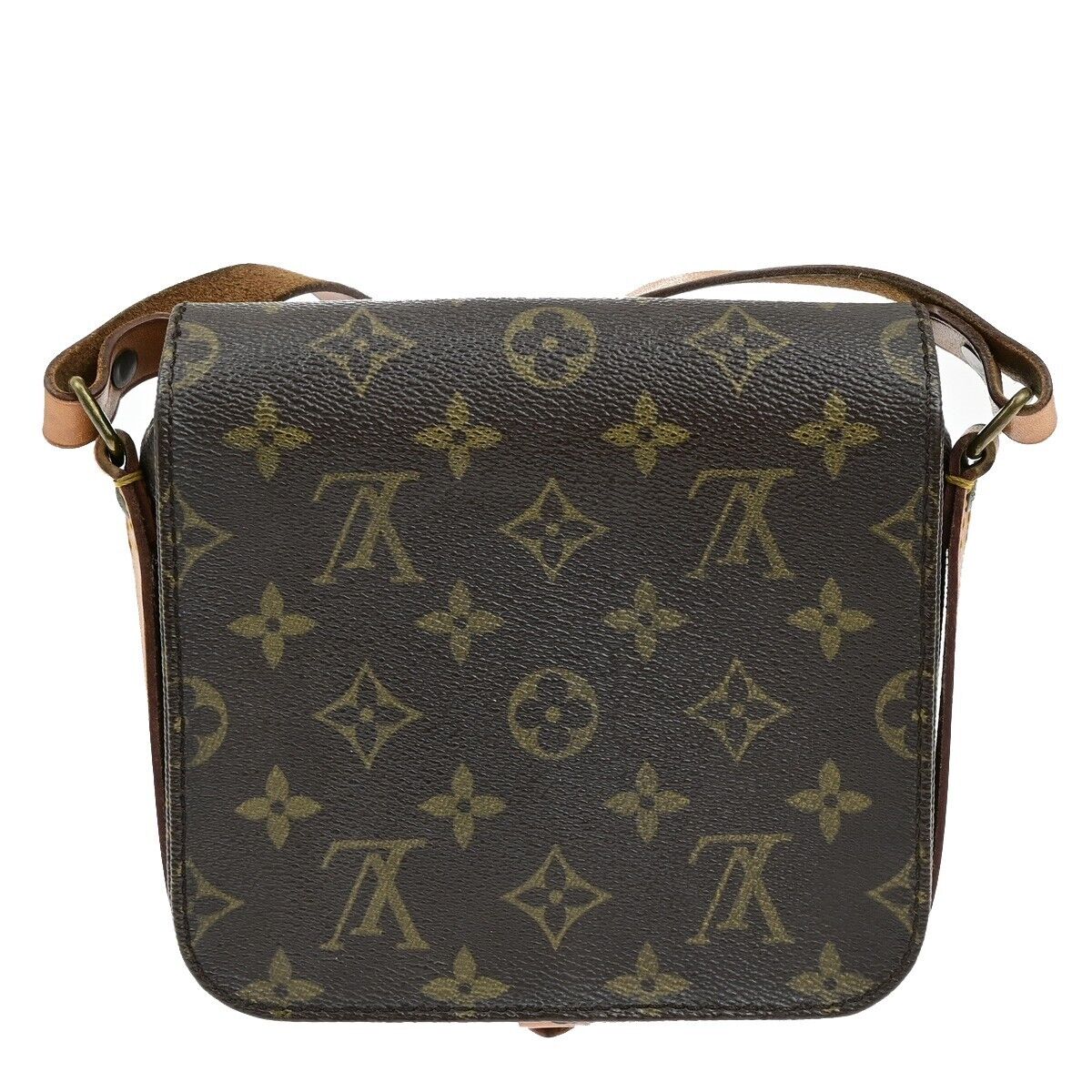 LOUIS VUITTON Mini Cartouchiere Shoulder Bag Monogram Leather BN M51254 35KA558