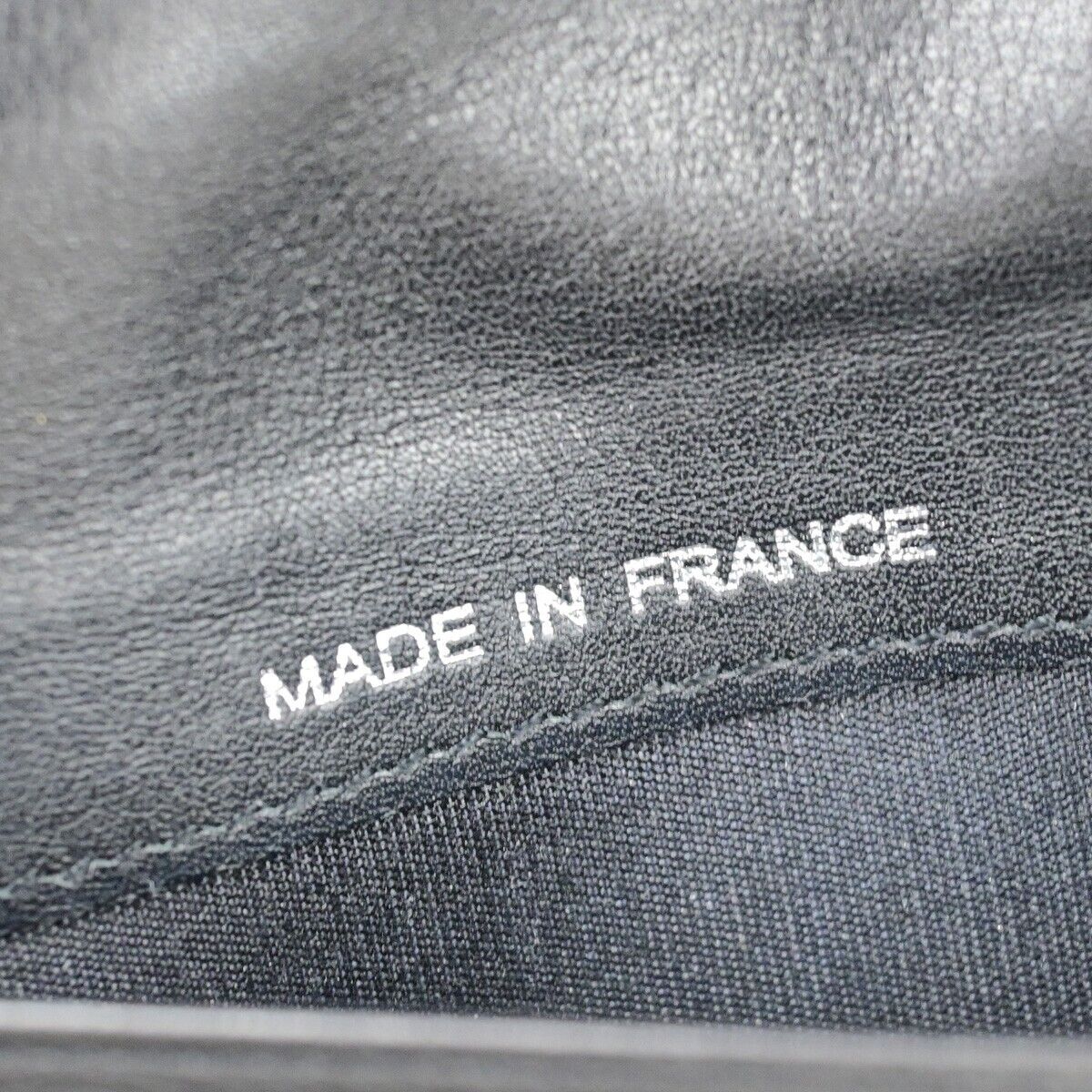 CHANEL CC Logo Falp Bifold Long Wallet Grained Leather Black SHW 35RK678