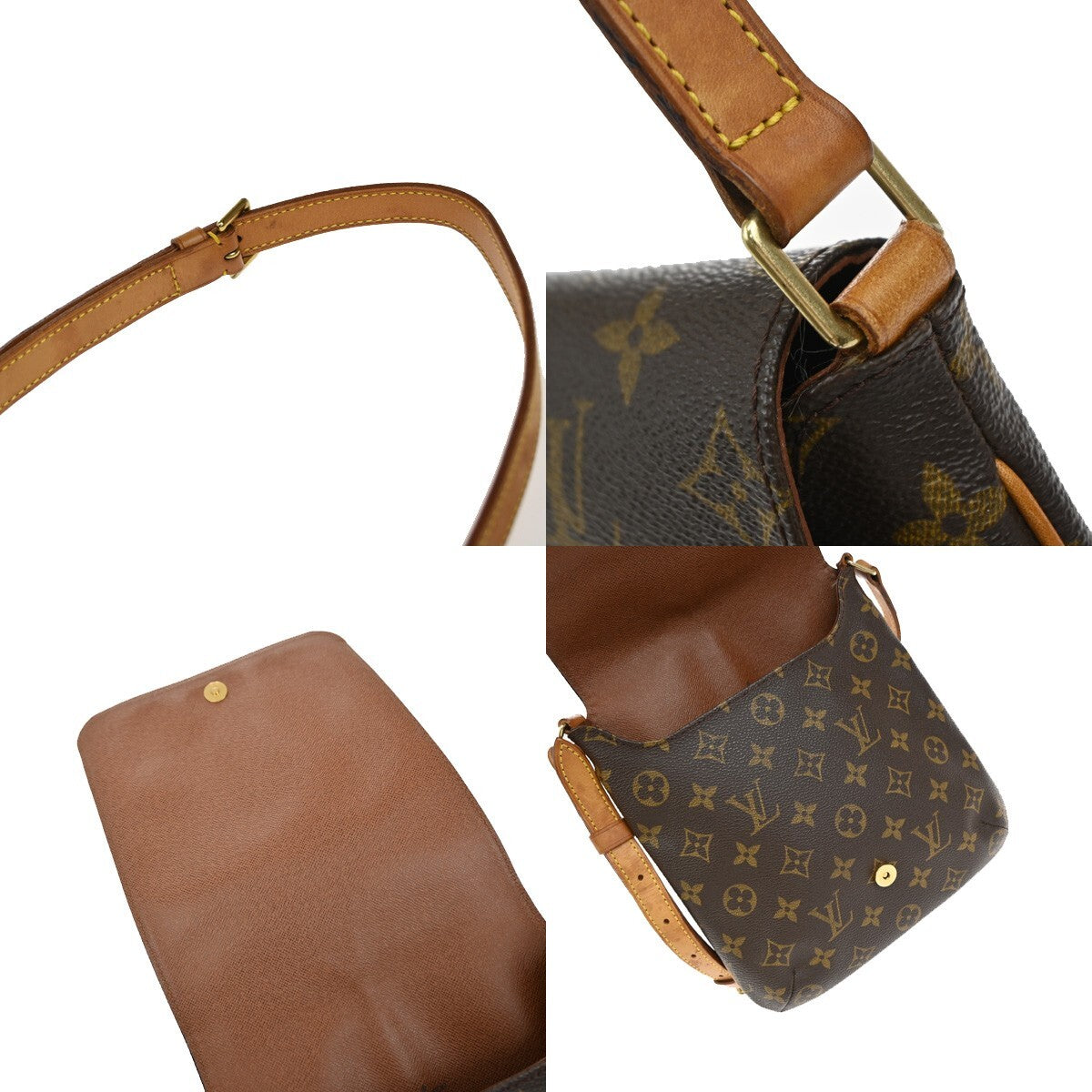 LOUIS VUITTON LV Musette Salsa Short Shoulder Bag Monogram Brown M51258 84EE214