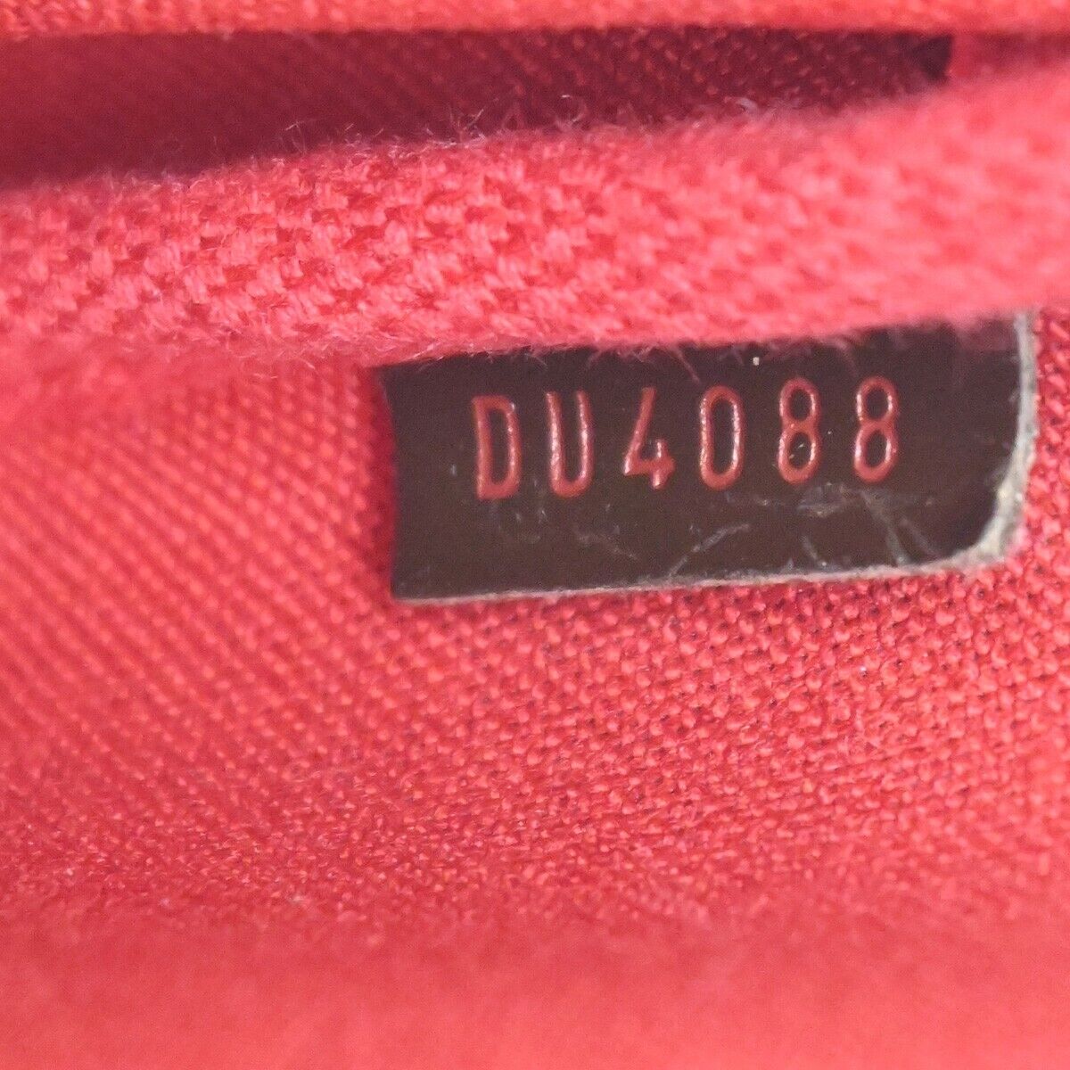 LOUIS VUITTON Damier Eva 2Way Hand Shoulder Bag Brown France N55213 627RF073