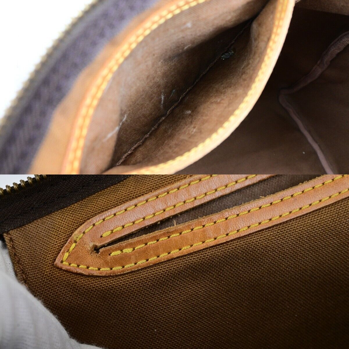 LOUIS VUITTON Speedy 40 Travel Hand Bag Monogram Leather Brown M41522 69ED122
