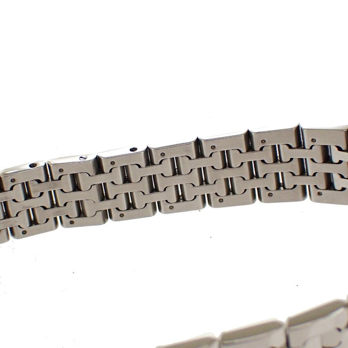 HERMES H Wrist Watch HH1.210 Quartz Stainless Steel Silver Orange 41LC293