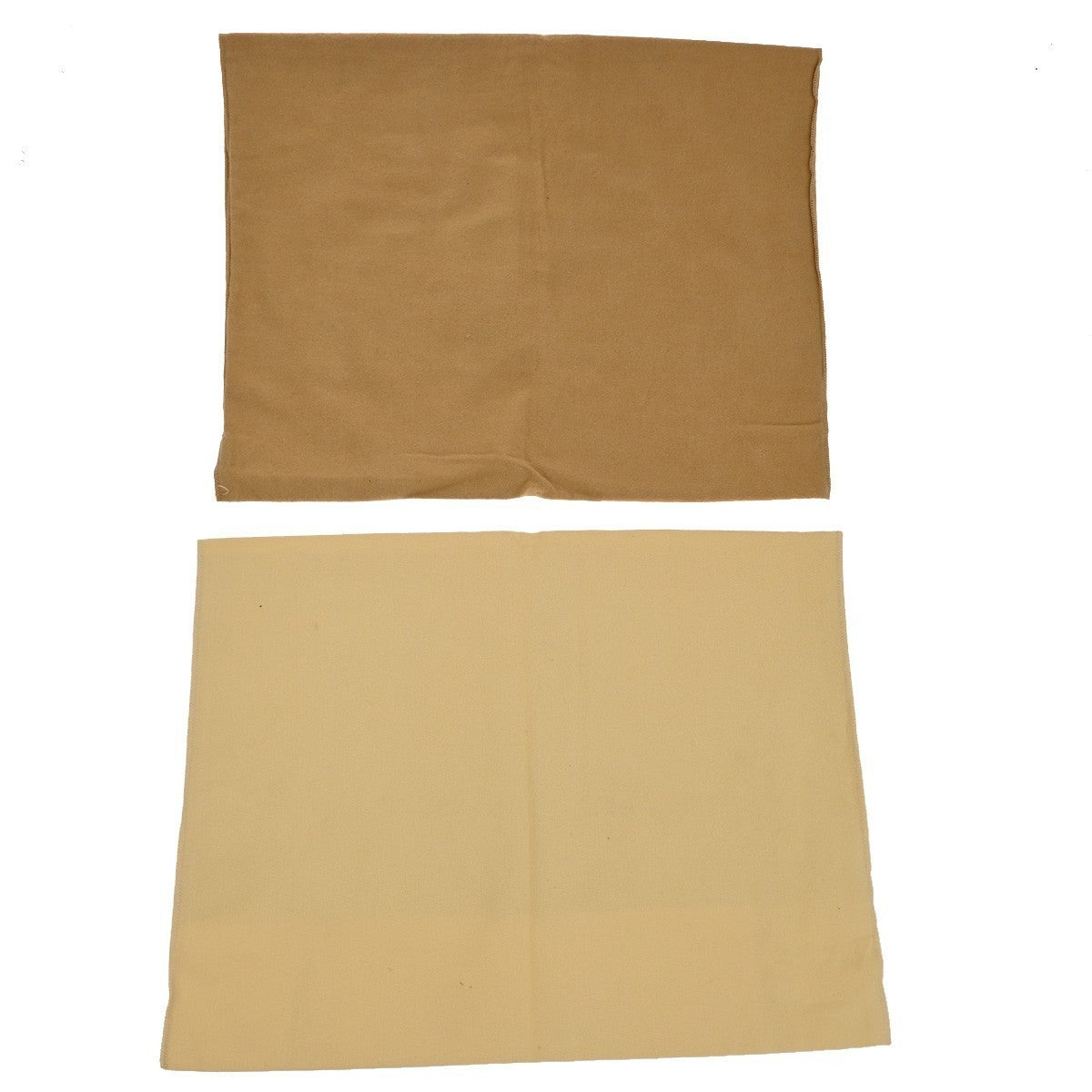 LOUIS VUITTON Logo 10 Set Dust Bag Drawstring Canvas Cotton Beige Brown 09KP231