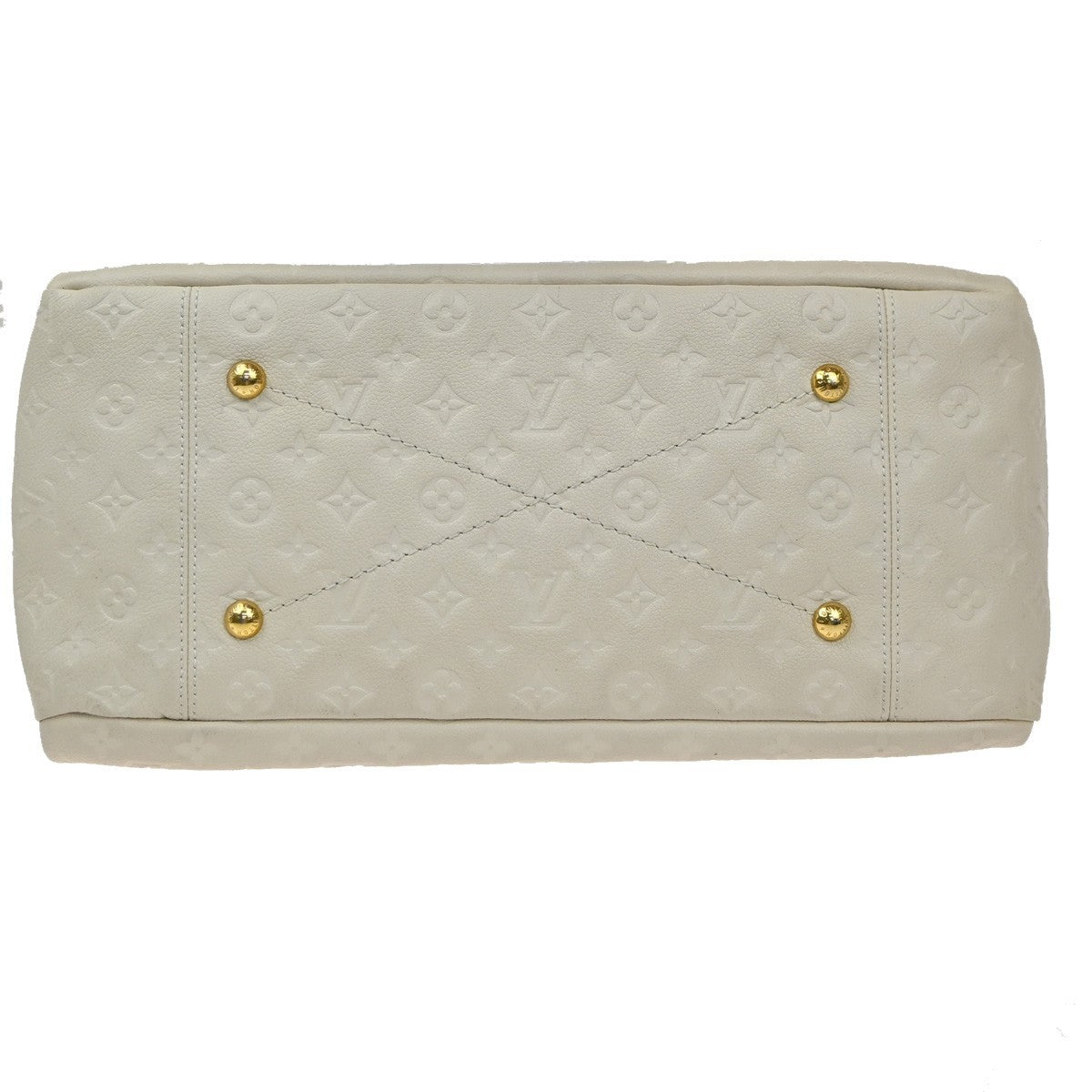 LOUIS VUITTON Artsy MM Shoulder Bag Monogram Empreinte White M93449 689RF733
